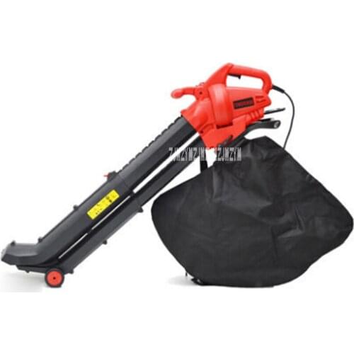 Electric Leaf Suction Machine Outdoor Garden Leaf Blower&Vacuum-Powerful Suction Machine 2800W 220V 14000 rev/min With 10M Cable