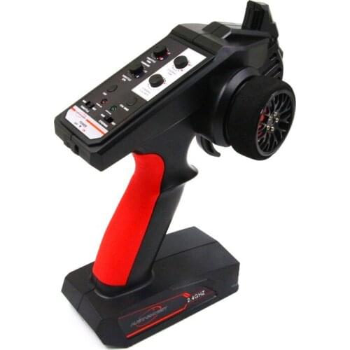 FATJAY AUSTAR AX6S 2.4G 4CH AFHS Radio RC Transmitter with Receiver waterproof Super Active Passive Anti-jamming for RC Car Boat