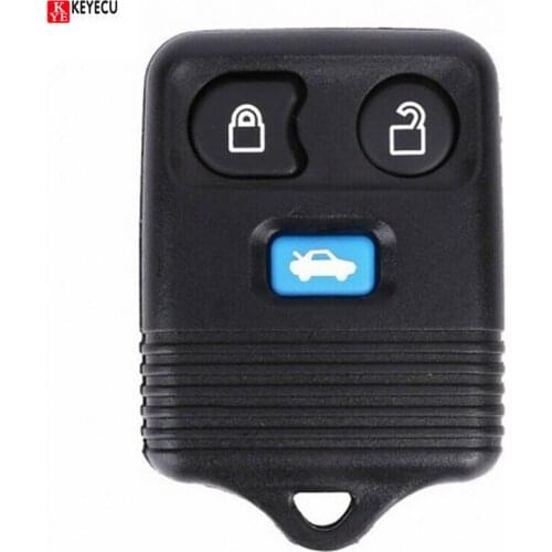 KEYECU 3 Button Remote Car Key Fob 315MHz / 433MHz for Ford TRANSIT CONNECT 2000-2007, for Ford Transit MK6 2000-2006