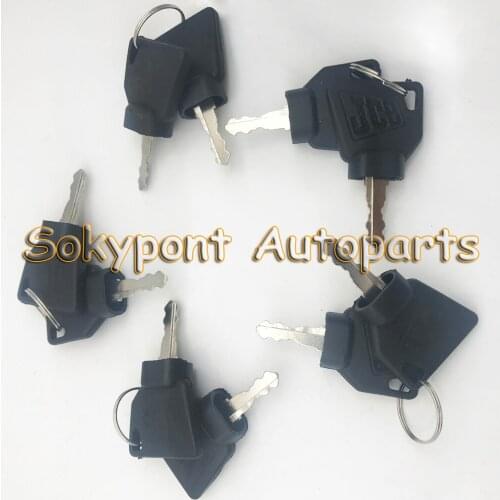 Keys For JCB Excavator Heavy Equipment Ignition Key 10 pcs