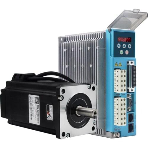 JMC NEMA 34 3 Phase 12NM Closed Loop Stepper Servo Motor Driver Kit for CNC Cutting Machine Engraving Machine