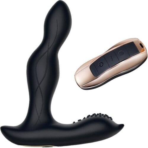 Prostate Massager Stimulator Vibrator Adult Sex Toys For Man Anal Dildo Butt Plugs Silicone Woman Vaginal Masturbation cock