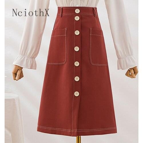 Женские юбки с высокой талией NCIOTHX China At AliExpress