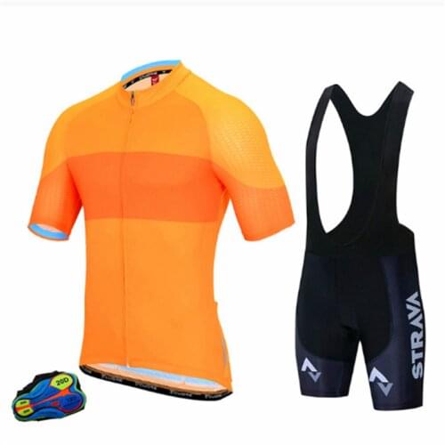 STRAVA 2021 Mens High Quality New Custom Cyclist Team Pro Breathable Cycling Jersey Tenue Cycliste Team Pro Bike Cycling Suit