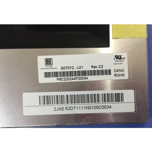 G070Y2-L01 original 7 inch industrial grade LCD screen