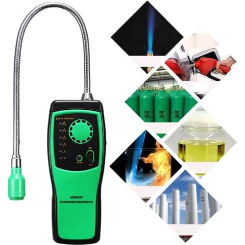 Handheld Combustible Gas Sensor Analyzer Monitor Propane Benzene Sensor Tester Gas Detector