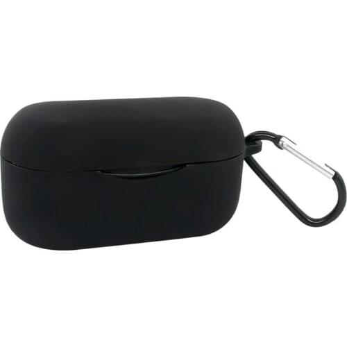 Silicone Protective Case For Soundcore Life Dot 2 Bluetooth Wireless Earbuds Cover Shell with Carabiner Eearphone Accessories