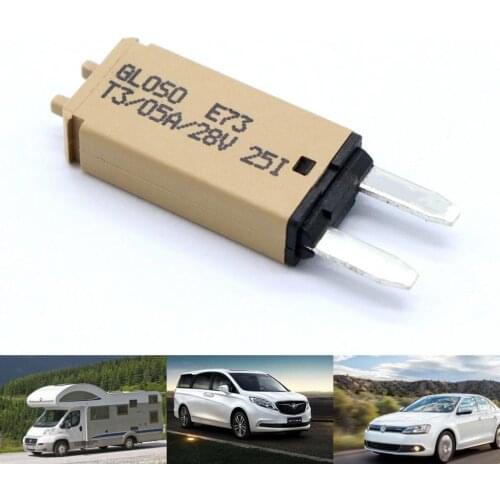 Universaal Car Truck Small Blade Fuse Manual Circuit Breakers 12V-24V 5A