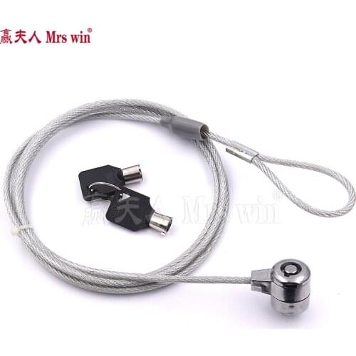 High Quality Anti-Theft Office Notebook Laptop PC Computer Desk Key Security Lock Chain Cable