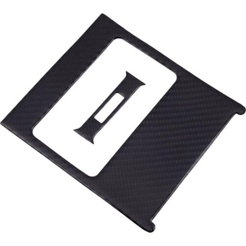 Carbon Fiber Rear Air Condition Outlet Vent Panel Trim Cover Fit for Mercedes Benz C Class W204 2007 2008 2009 2010 2011-2013