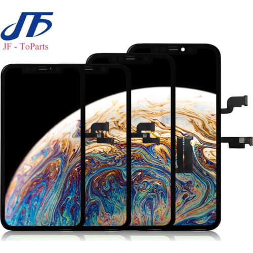 2- 5Pcs 100% Tested OLED LCD Display For IPhone X XS MAX XR XSM TFT LCD Touch Screen With Digitizer Replacement Assembly Parts