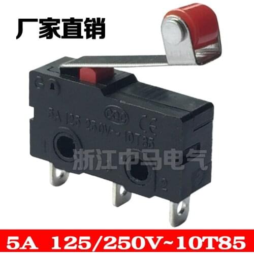 KW11-N KW12 5A/250V 3 Portage Transportation Company Using Cheng Miniature Switch Bring Handle Pulley Fretting Contact Switch