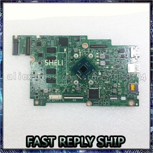 SHELI for Dell Inspiron 11 3162 Laptop Motherboard notebook pc mainboard with n3050 2gb 2yv73 Cn-02yv73 02yv73 100% Test OK