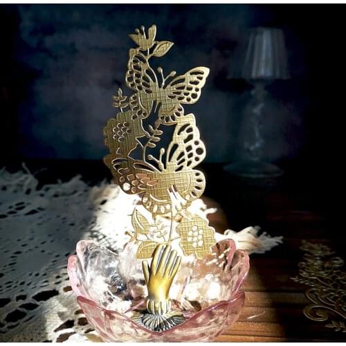 Panalisacraft Butterfly Flower Metal Cutting Dies Craft Dies Scrapbooking Card Making Album Embossing Stencil Die Cut Decoration