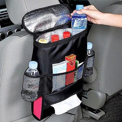 80% Hot Sales Car Seat Back Multi-Pocket Storage Bag Tidy Organizer Outdoor Travel Holder