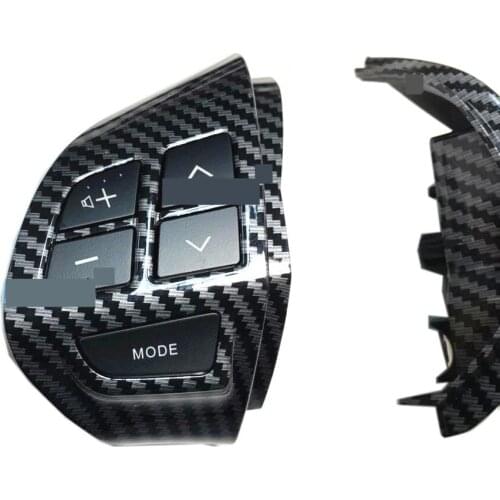 Carbon Fiber Switch for Pajero Sport Bluetooth Phone Switch for Outlander for Asx Multi Functional Wheel Switch for Lancer