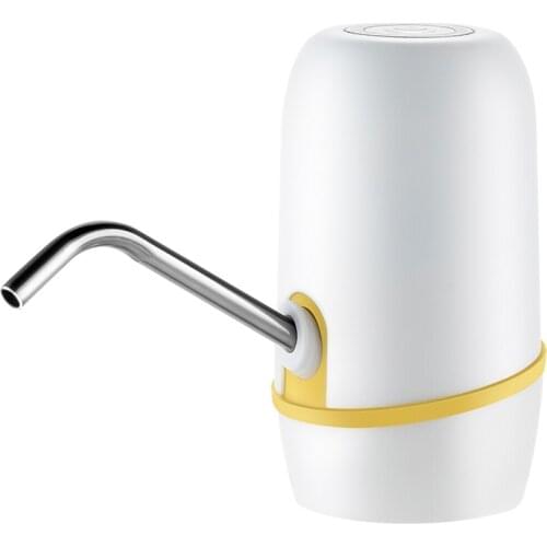 Rechargeable Pumping Watering Drinking Pump Wireless Bottled Water Jug Dispensers for Camping Picnic,13x6 cm