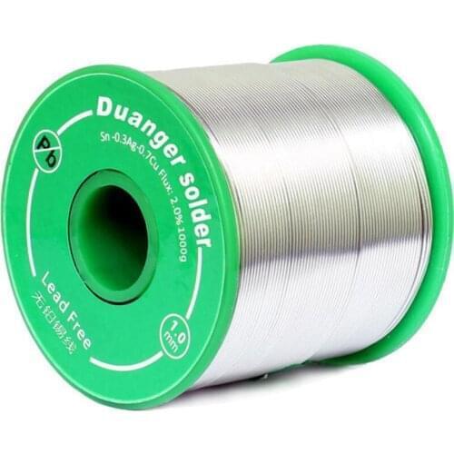 0.6/1mm Lead Free Solder Wire Sn99 Ag0.3 Cu0.7 Rosin Core Solder Wire Manual Or Automatic Soldering Iron Welding Accessories