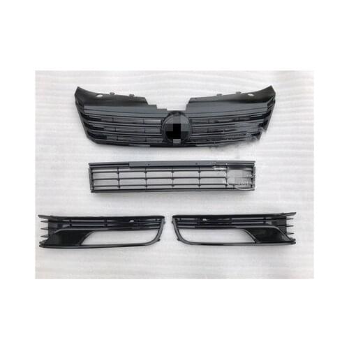 Front Bumper Grill for Volkswagen Passat B7 2012-2015 Radiator Grille Car Accessories