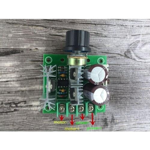 Width Modulation DC 12V-40V 10A Pulse PWM DC Motor Speed Control Switch New