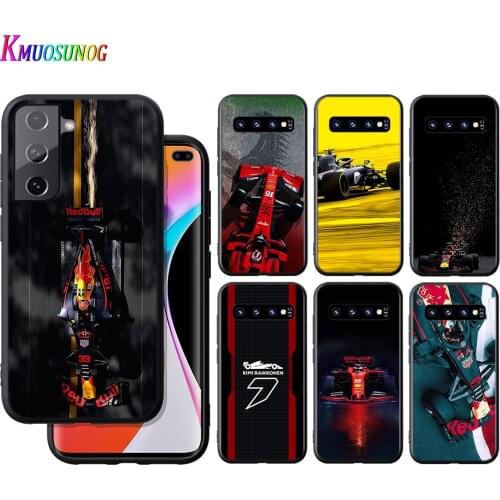 Silicone Cover Formula 1 Racing Car For Samsung Galaxy S21 S20 FE Ultra S10 S10e Lite S9 S8 S7 Edge Plus Phone Case
