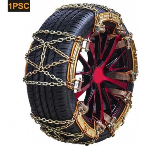 Universal Car Tire Chain SUV Wheel Snow Chain Winter Tyre Anti-skid Ice Chains For Ice/Snow/Mud Road Safety Driving Accessories