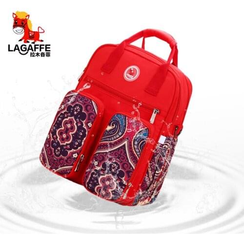 Waterproof Portable Mommy Backpack Nursing Mummy Diaper Bags Large Capacity Multifunction Baby Care Nappy Breast Milk Bottle Bag