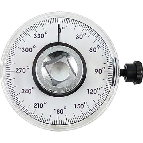 1/2 Inch Angle Torque Wrench Drive Torque Gauge 360 Degree Angle Rotation Measurer Hand Auto Repair Tools