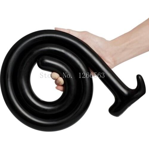 100CM Super Long Anal Dildo Butt Plug Prostate Massage Anus Dilator Vagina Masturbation Adult Erotic Sex Toy for Women Tail Plug