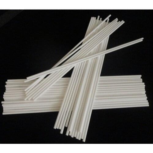 12.875"*0.187O.D. LONG HIGH PURITY SINGLE BORE ALUMINA CERAMIC TUBE REFRACTORY