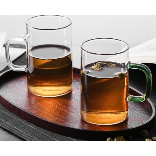 400ml Office Water Mug with Lid Heat-resistant Glass Cups Juice Bottle Birthday Gift Tea Tea Milk Mug Drinkware