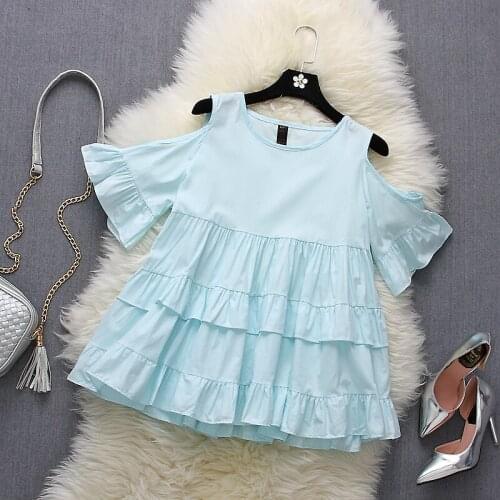 Женские рубашки с рюшами ALPHALMODA China At AliExpress