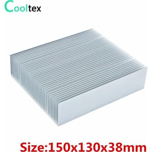 150x130x38mm Aluminum Heatsink Heat Sink Cooling Radiator Cooler for LED Electronic Chip Heat Dissipation