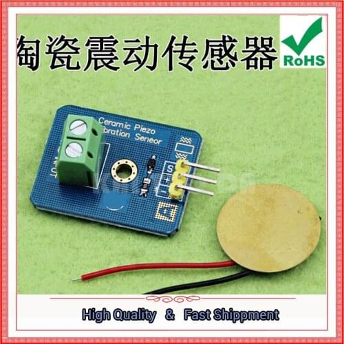 UNO-A.D.N Analog Piezoelectric Ceramic Vibration Sensors Vibration Sensors (D4B5)