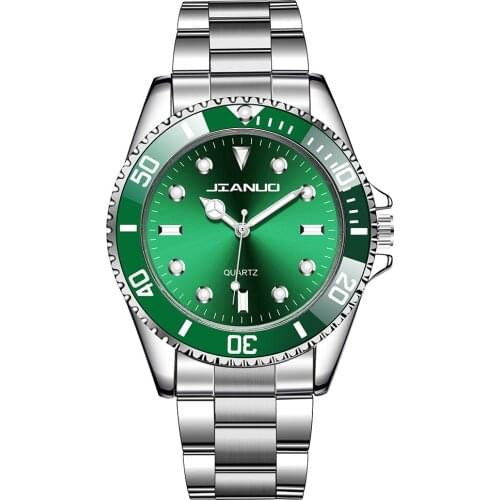 Top Brand Luxury Mens Watches Stainless Steel Quartz Watch for Men Fashion Chronograph Male Sport Wristwatches Reloj Hombre