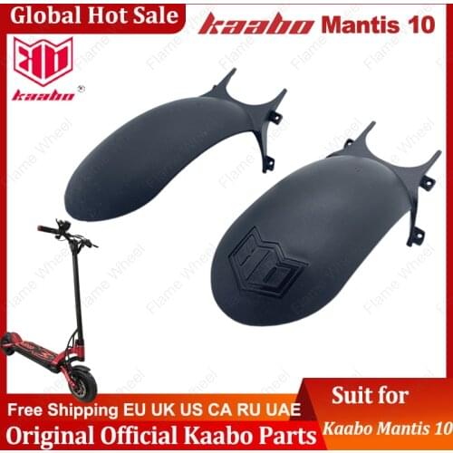Kaabo Original mudguard Front and Rear Fender suit for Kaabo Mantis 10 Electric Scooter Skateboard Kick Scooter