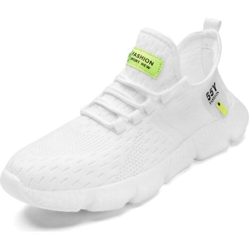 2021mens Sneakers Casual Breathable Fashion Homme Light Big Size 39-46 White Man Shoes Zapatillas De Deporte