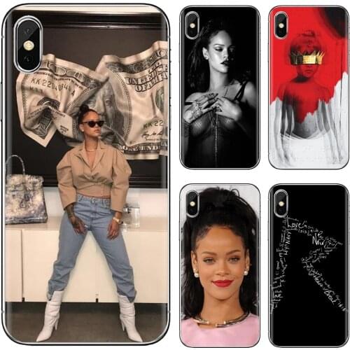 For Huawei P30 P40 P20 P7 P8 P9 P10 Lite Plus Pro 2015 2016 2017 Mini Robyn-Rihanna-C-Fenty Soft TPU Phone Case