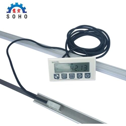 SOHO New The Magnetic Grid Sensor Ruler Stripe Reading Head for lathe / milling / drill / EDM / CNC machine