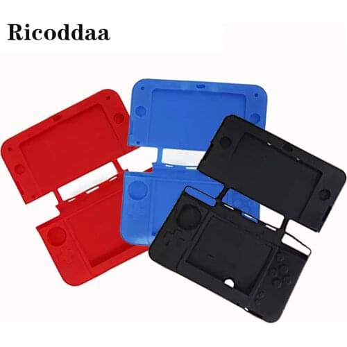 For New 3DS XL Silicone Case Gel Rubber Protective Shell Cover Skin For Nintendo New 3DS XL /LL Game Console Accessories