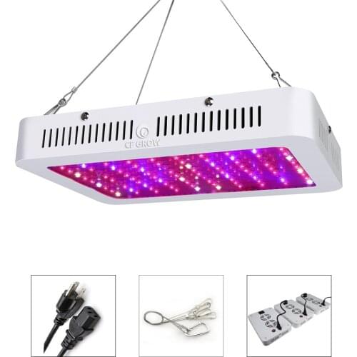 LED Grow Light 1000W Full Spectrum Double Chips LED Plant Growing Lamp for Indoor Plants Flower Hydroponics Greenhouse Tent