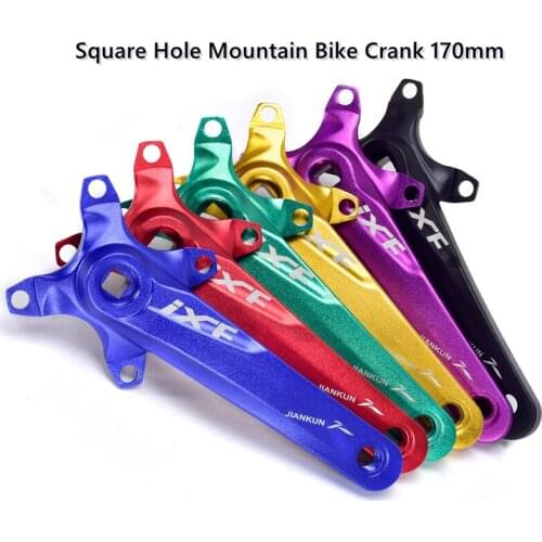 Bicycle Sprocket IXF Square Hole Mountain Bike Crank 170mm 104BCD Round Sprocket 32T 34T 36T 38T DECKAS Sprocket