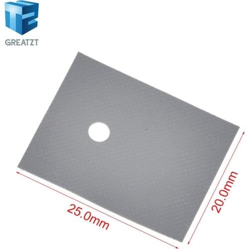 10pcs Large TO-3P TO-247 silicone sheet insulation pads silicone insulation film