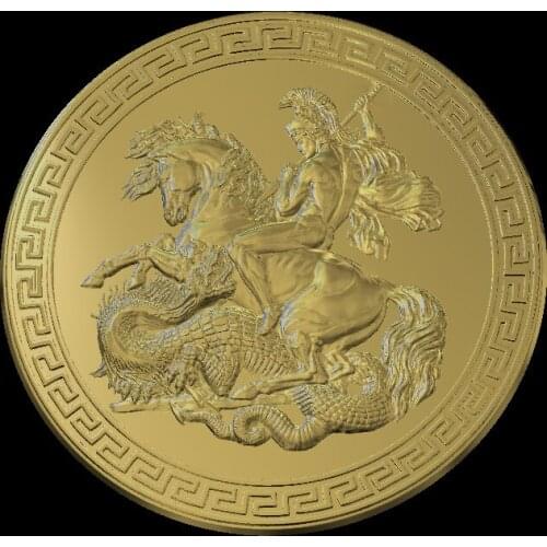 3d model knight cavalier paladin chevalier horsemen relief for cnc printer router in STL file format M295