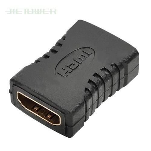 500pcs/lot HDMI Female To Female Coupler Extender Adapter Connector F/f For Hdtv Hdcp 1080p Drop Shipping Drop Shipping 2020 New
