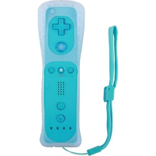 Wireless Gamepad With Silicone Case for Wii Remote Controller Joystick LX9B