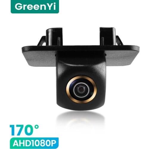 GreenYi 1080P HD 170° Car Rear View Camera For Mazda 2 Mazda2 2015-2017 Night Vision Reverse Reversing 4 pin Vehicle Parking AHD