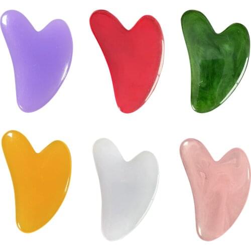 Beautiful Massage Beeswax Guasha Scraping Massage Scraper Face Massager Acupuncture Gua Sha Eye Face Board SPA Massage Tool