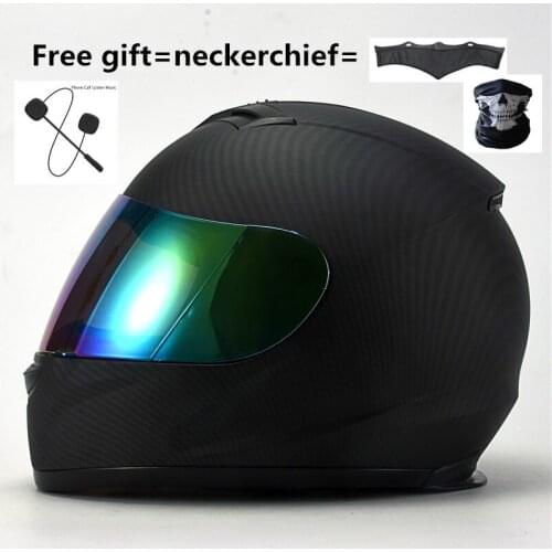 Motorcycle helmet bluetooth color lens full face Helmet Racing 4 Seasons Headgear Casque Capacete Casco dot bluetooth helmet