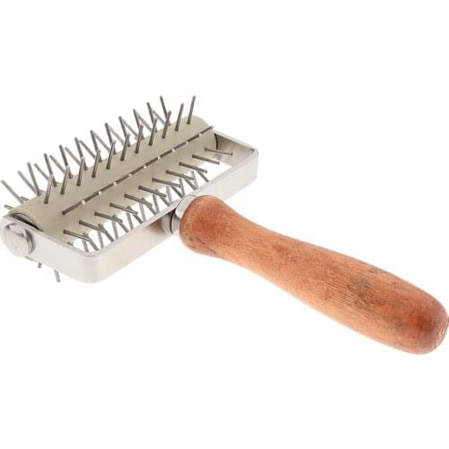 New Docker Spike Roller Wheel Bread Pie Pizza Pasta Pastry Holes Maker